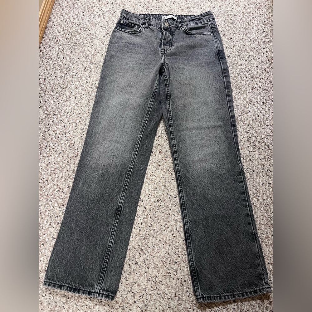 Zara straight leg jeans